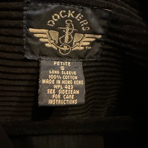 Vintage DOCKERS corduroy shirt/jacket - Picture 3 of 5